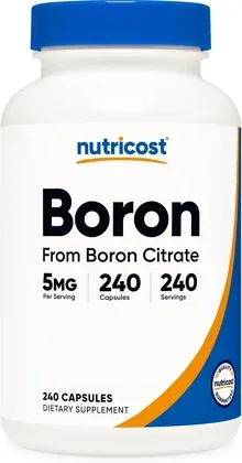 Boron Citrate packaging
