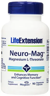 Illustration from Life Extension® Neuro-Mag® (Magnesium L-Threonate) Product Review