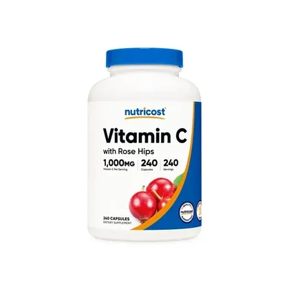 Vitamin C with Rose Hips packaging
