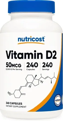 Vitamin D2 packaging